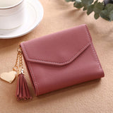 Wallet Simple Short Tassel
