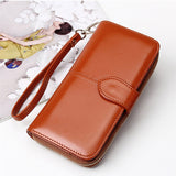 Baellerry Wallet  Leather  Multifunction Big Capacity Card Holders