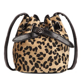 Women Shoulder Bag Leopard Print