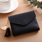 Wallet Tassel Multifunction Leather Long Design Card Holder