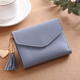 Wallet Tassel Multifunction Leather Long Design Card Holder
