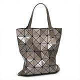 Women Shoulder Bag Holographic Bag Geometric Laser Pattern