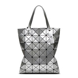 Women Shoulder Bag Holographic Bag Geometric Laser Pattern
