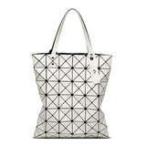 Women Shoulder Bag Holographic Bag Geometric Laser Pattern