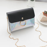 Women Shoulder Bag Laser Crossbody Mini