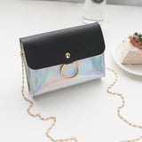 Women Shoulder Bag Laser Crossbody Mini