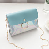 Women Shoulder Bag Laser Crossbody Mini