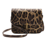 Women Shoulder Bag Leopard Print