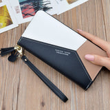 Wallet Phone Pocket Card Holder Patchwork