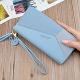 Wallet Phone Pocket Card Holder Patchwork
