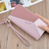 Wallet Phone Pocket Card Holder Patchwork