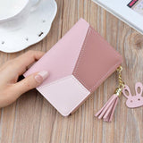 Wallet Phone Pocket Card Holder Patchwork