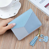Wallet Phone Pocket Card Holder Patchwork