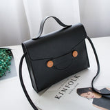 Candy Color  Solid Small Square simple style shoulder handbags