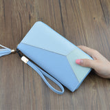 Wallet Leather Tassel Phone Pocket Card Holder