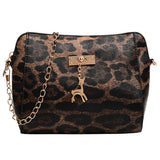 Women Shoulder Bag Leopard Print