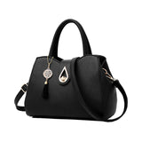 Women Handbag Tassel High Quality PU Leather Bags