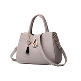 Women Handbag Tassel High Quality PU Leather Bags