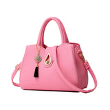 Women Handbag Tassel High Quality PU Leather Bags