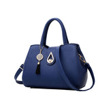 Women Handbag Tassel High Quality PU Leather Bags