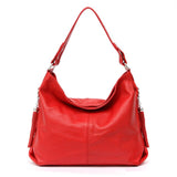 Women Shoulder Bag Soft Genuine Leather Handbag