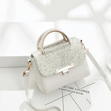 Women Handbag High quality PU Leather Sweet Girl Square bag