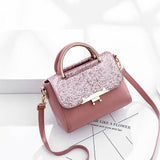 Women Handbag High quality PU Leather Sweet Girl Square bag