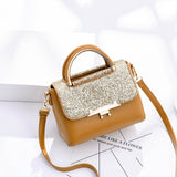 Women Handbag High quality PU Leather Sweet Girl Square bag