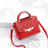 Women Handbag High quality PU Leather Sweet Girl Square bag