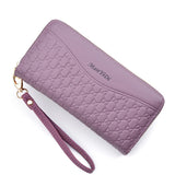 Wallet Leather Double Zipper