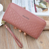 Wallet Leather Double Zipper