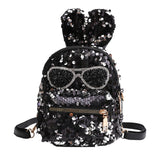 Women Backpack Cute Girls Sequins Casual Style