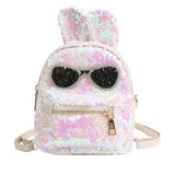 Women Backpack Cute Girls Sequins Casual Style