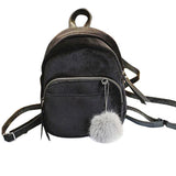 Women Backpack Soft Mini Ball