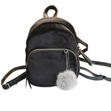 Women Backpack Soft Mini Ball